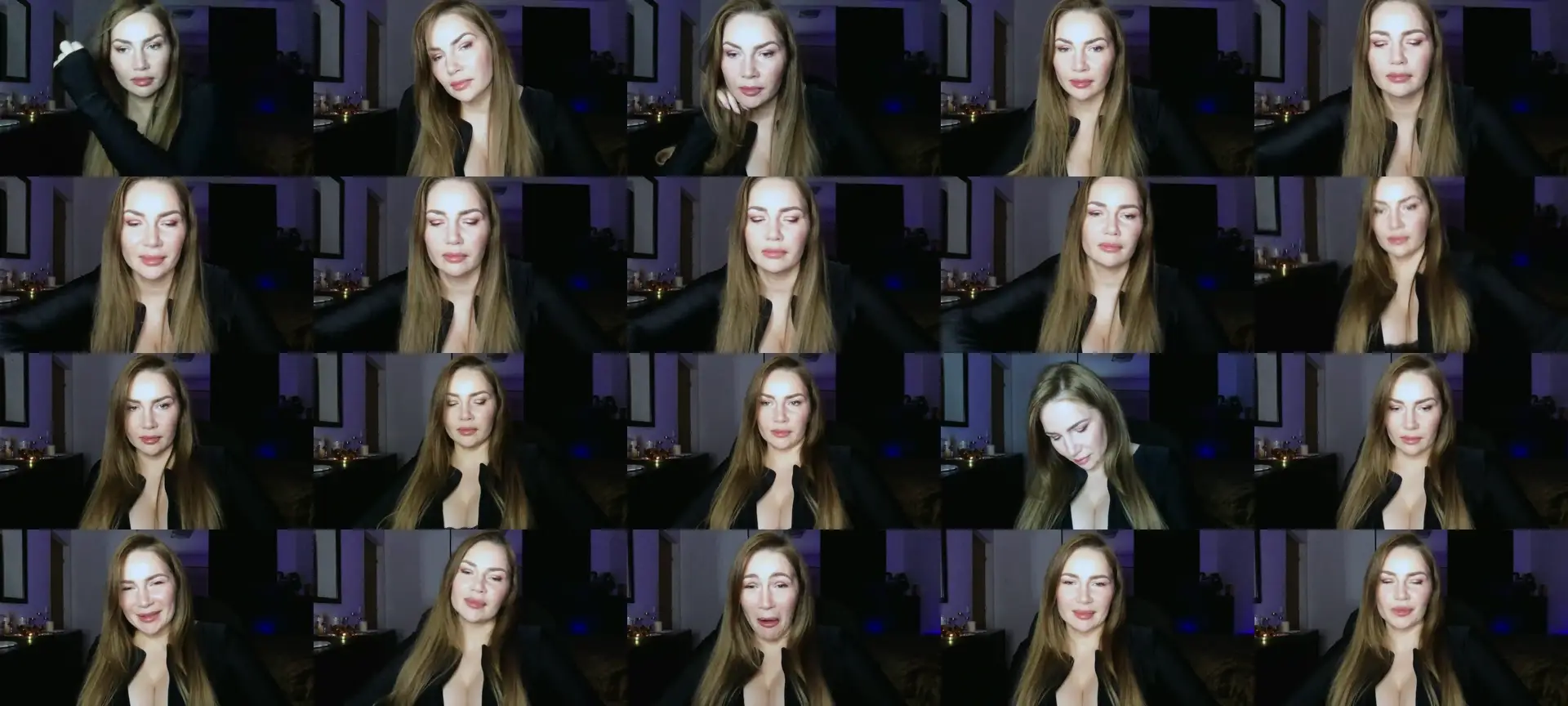 ArianaAri photo contact sheet