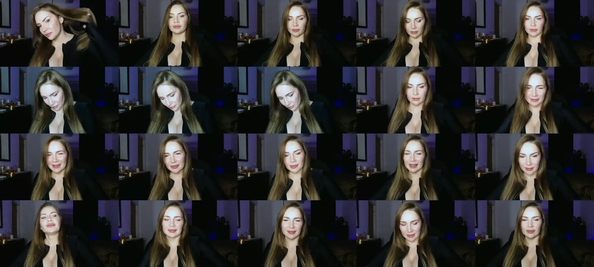 ArianaAri photo contact sheet