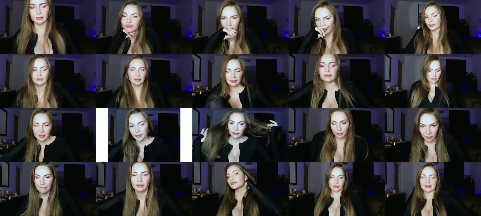 ArianaAri photo contact sheet