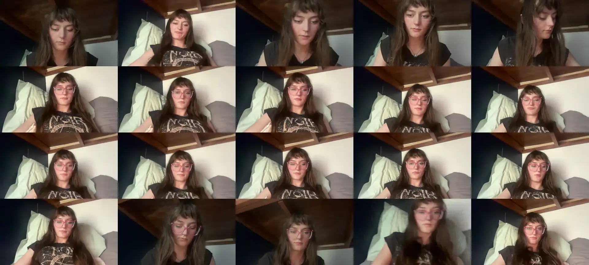 GOTHBABEE photo contact sheet