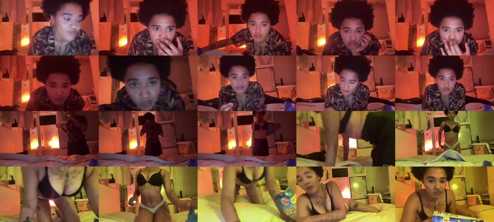 Jazmineteaa photo contact sheet