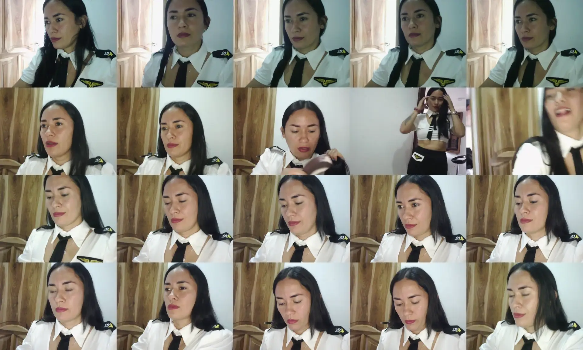 Julietha photo contact sheet