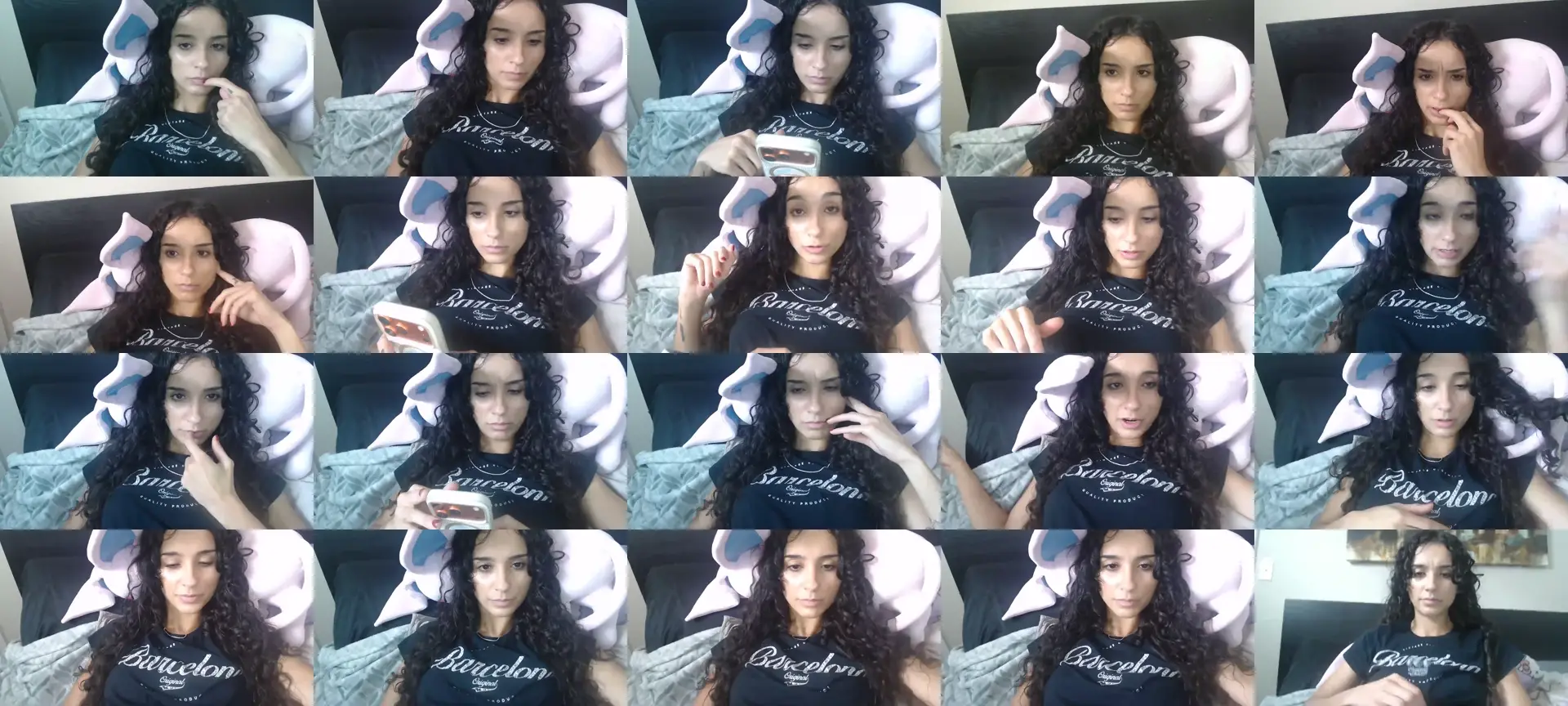 LadySeraphina photo contact sheet