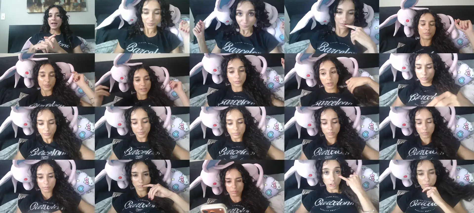 LadySeraphina photo contact sheet