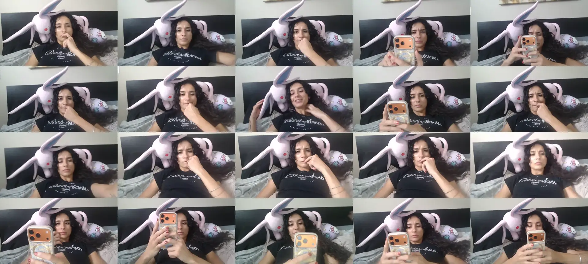 LadySeraphina photo contact sheet