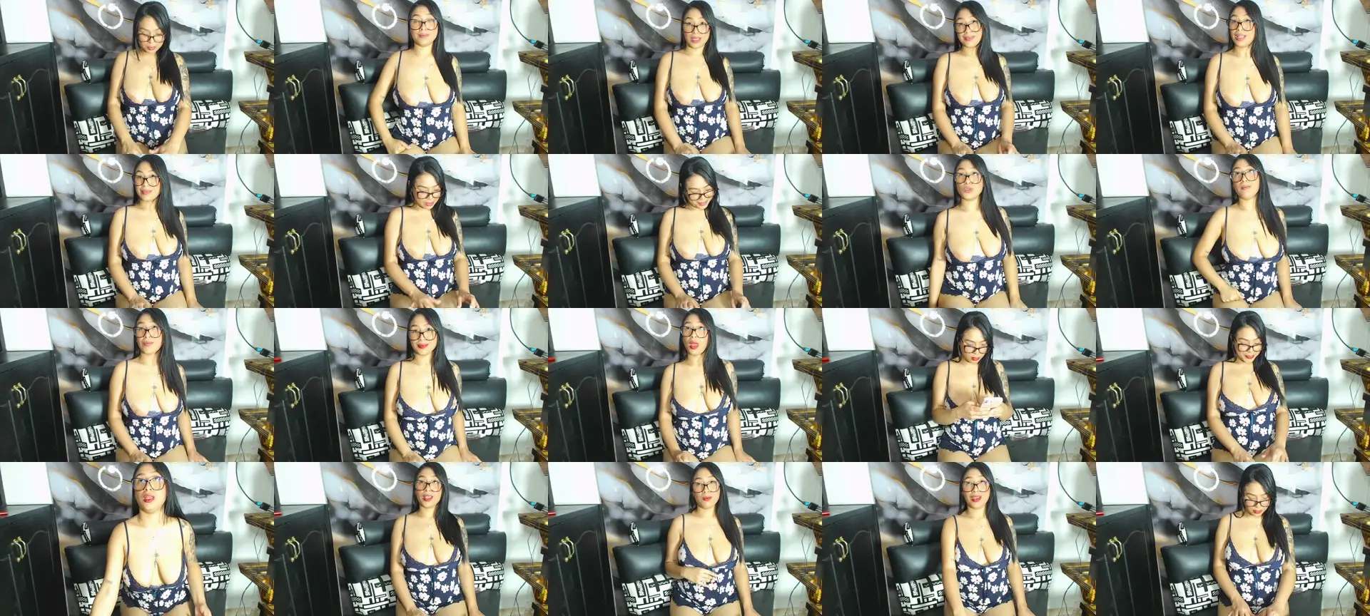 LunaBlaze1 photo contact sheet