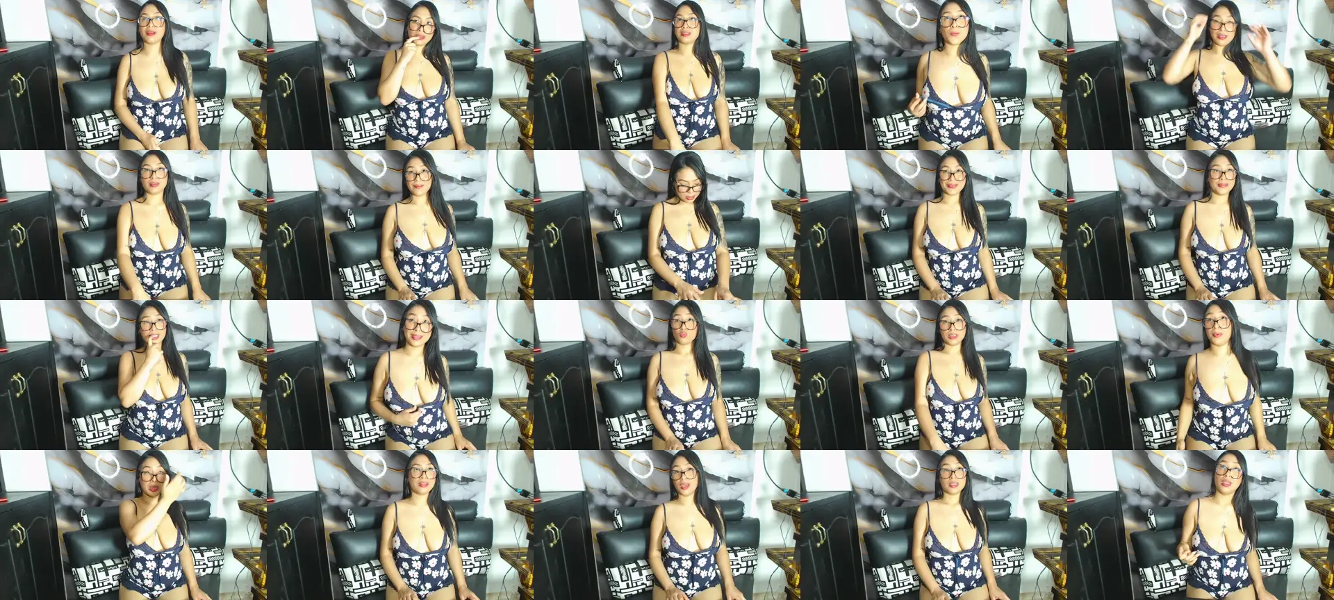 LunaBlaze1 photo contact sheet