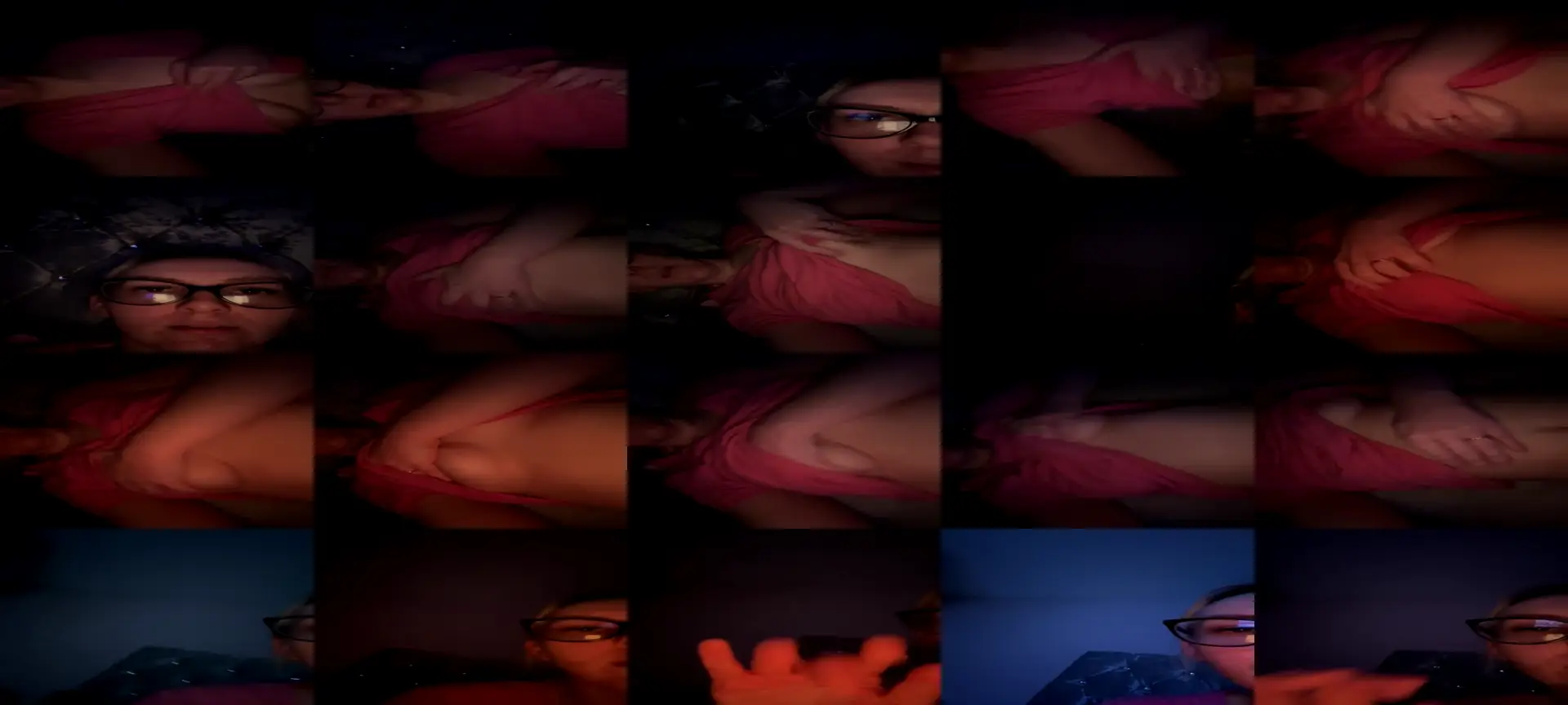 MaisieRosexx photo contact sheet