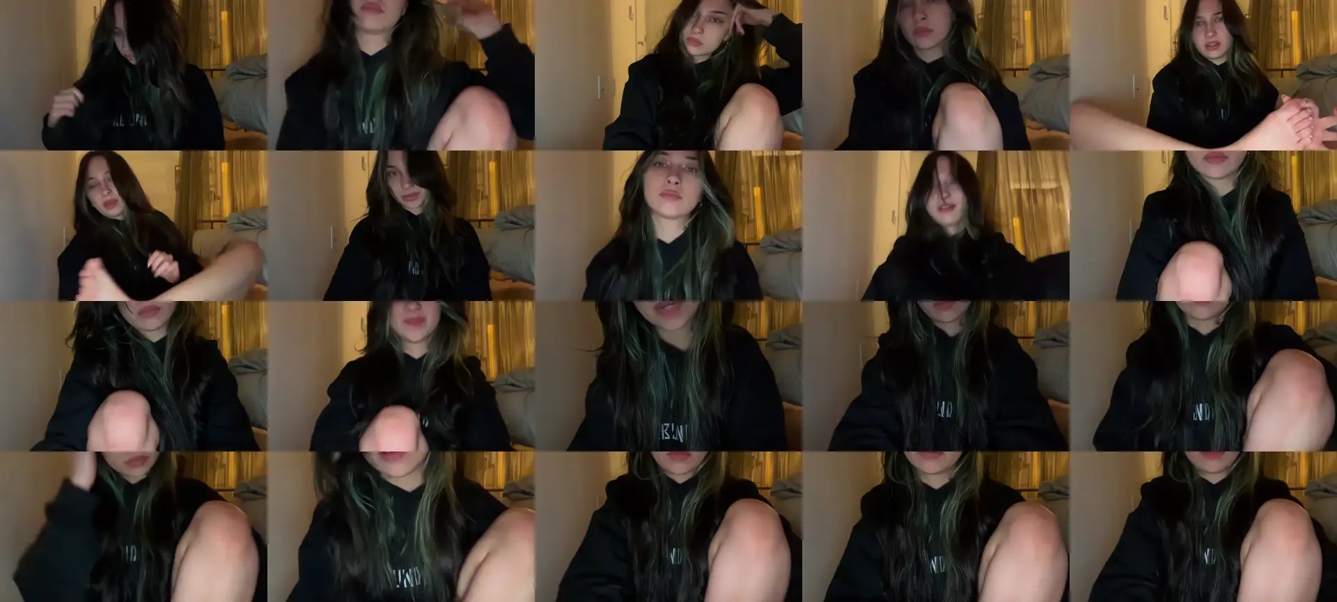 SirenRain photo contact sheet