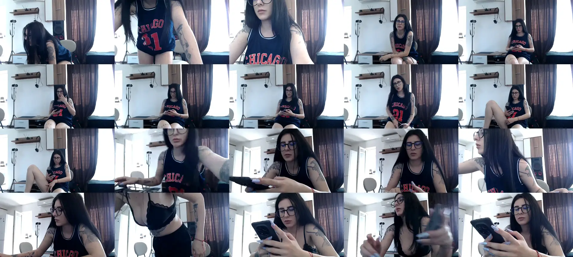 Trixiepage23 photo contact sheet