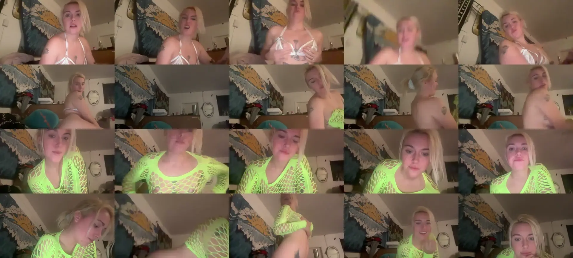 Vanessaplays photo contact sheet