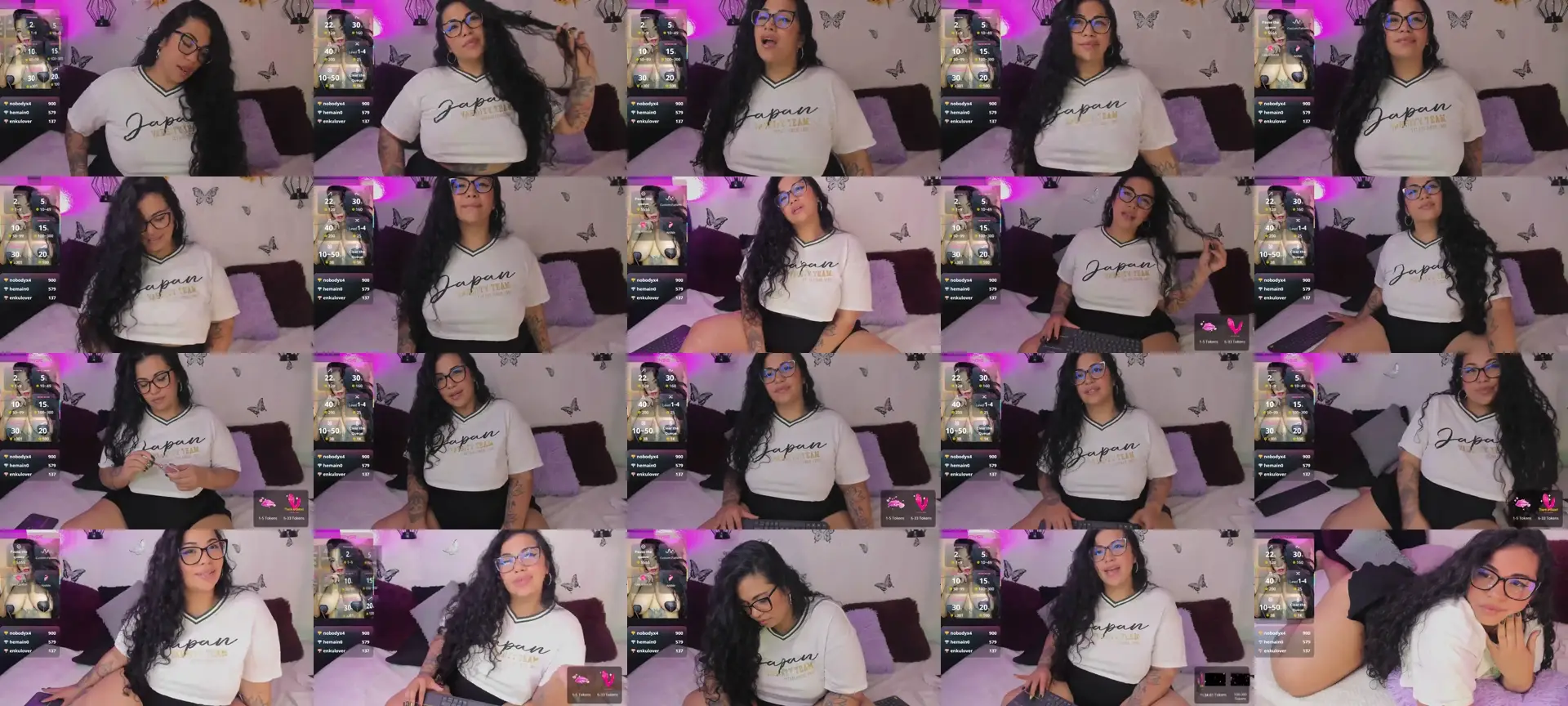 Yoishat777 photo contact sheet