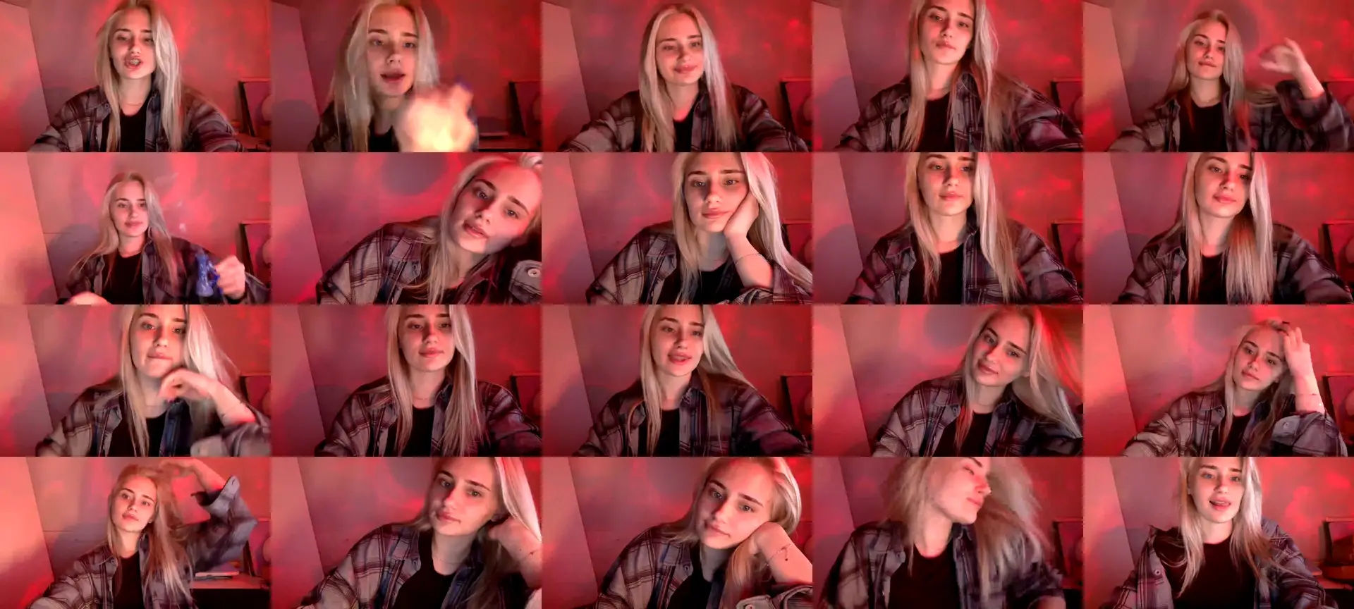 Zirelyn photo contact sheet