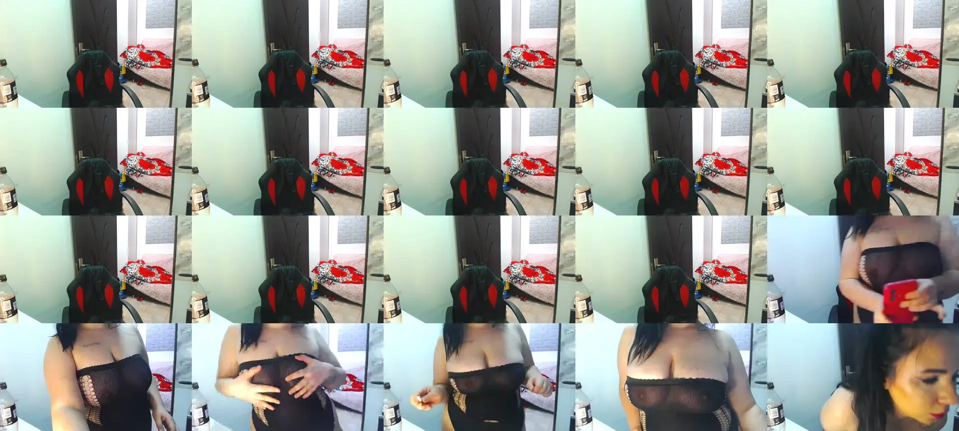 AdelinaJude10 photo contact sheet