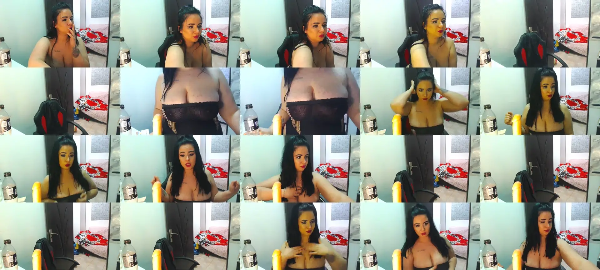 AdelinaJude10 photo contact sheet