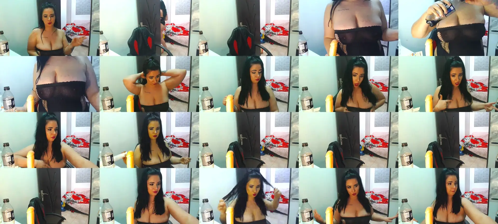 AdelinaJude10 photo contact sheet