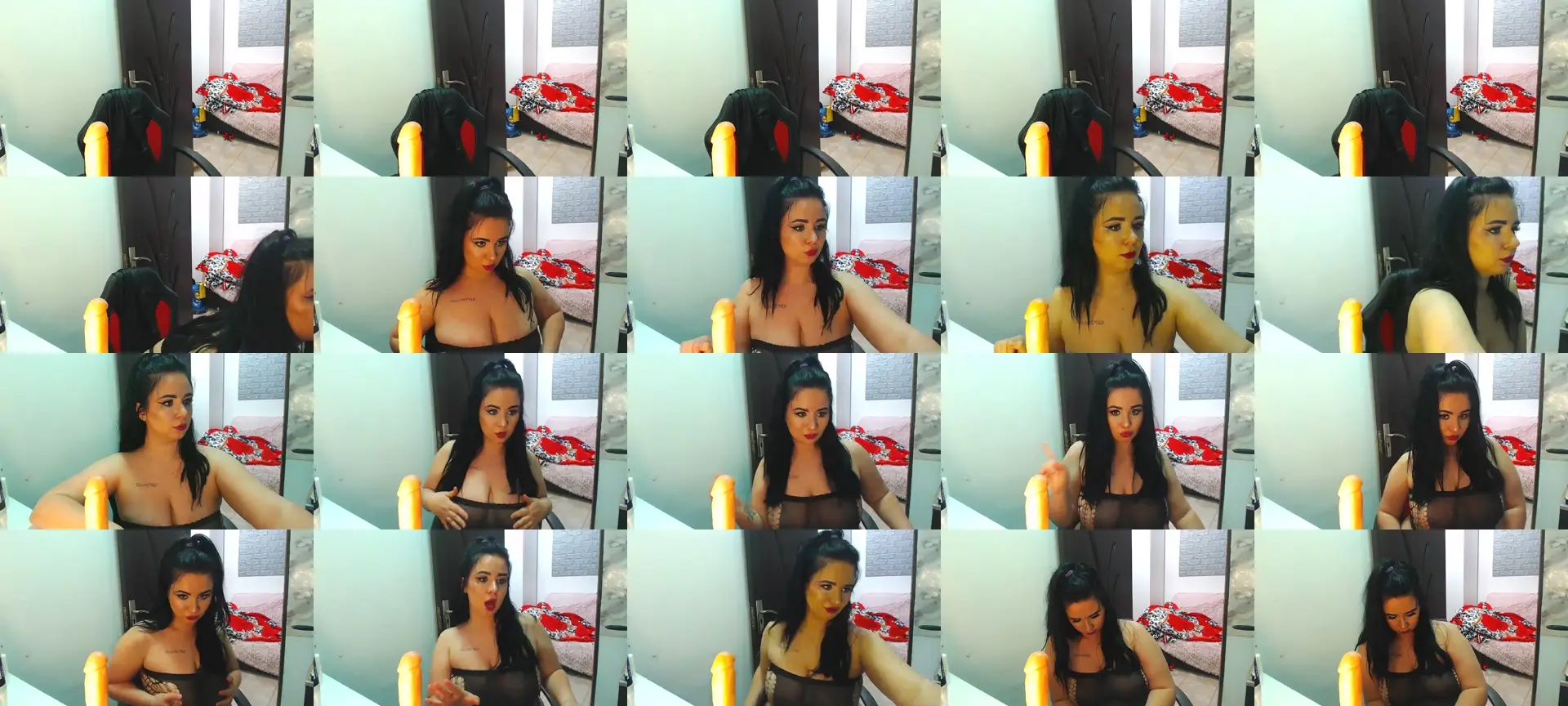 AdelinaJude10 photo contact sheet