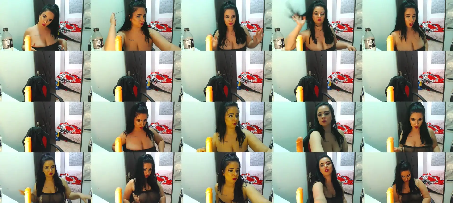 AdelinaJude10 photo contact sheet