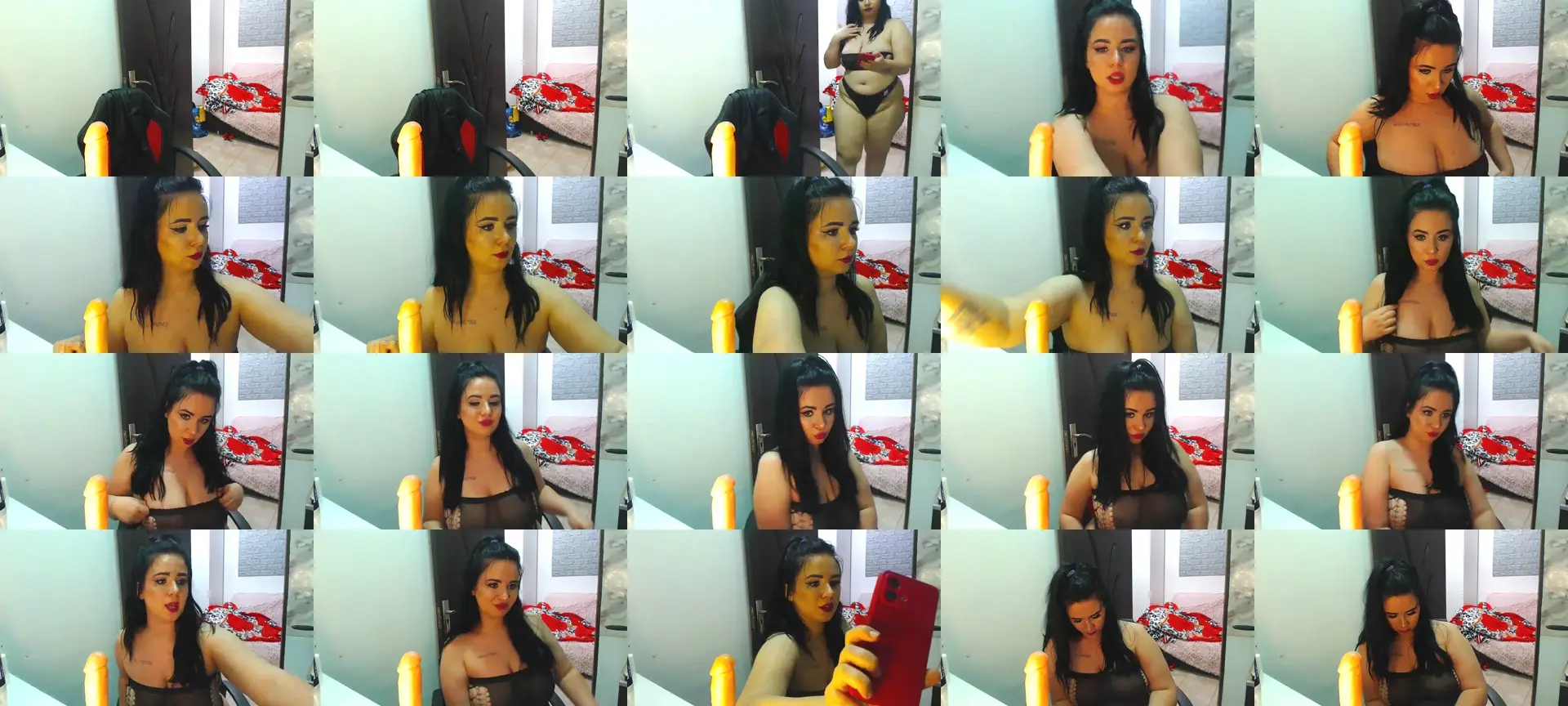 AdelinaJude10 photo contact sheet