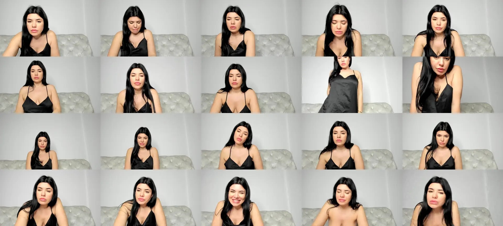 Aeena photo contact sheet