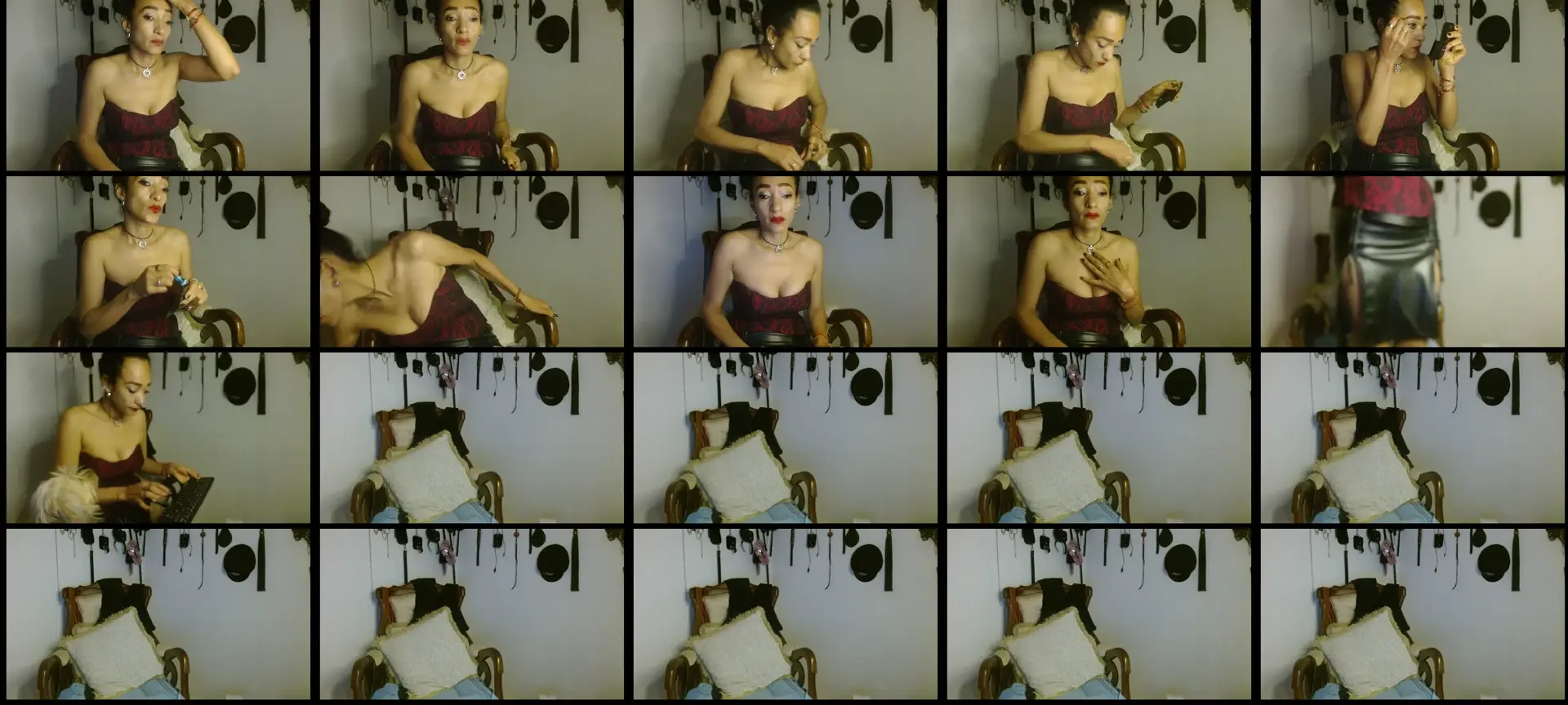 AmelieMartinz photo contact sheet