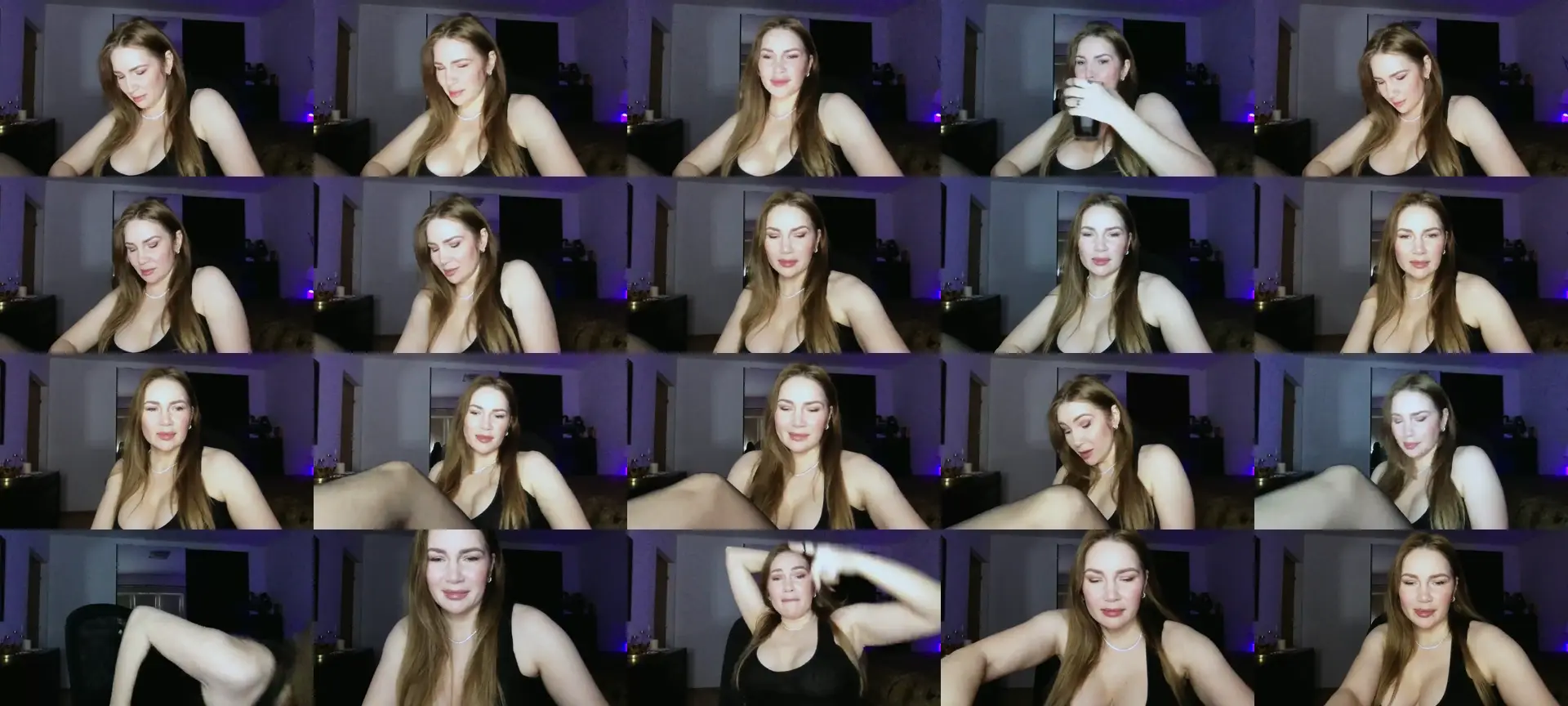 ArianaAri photo contact sheet