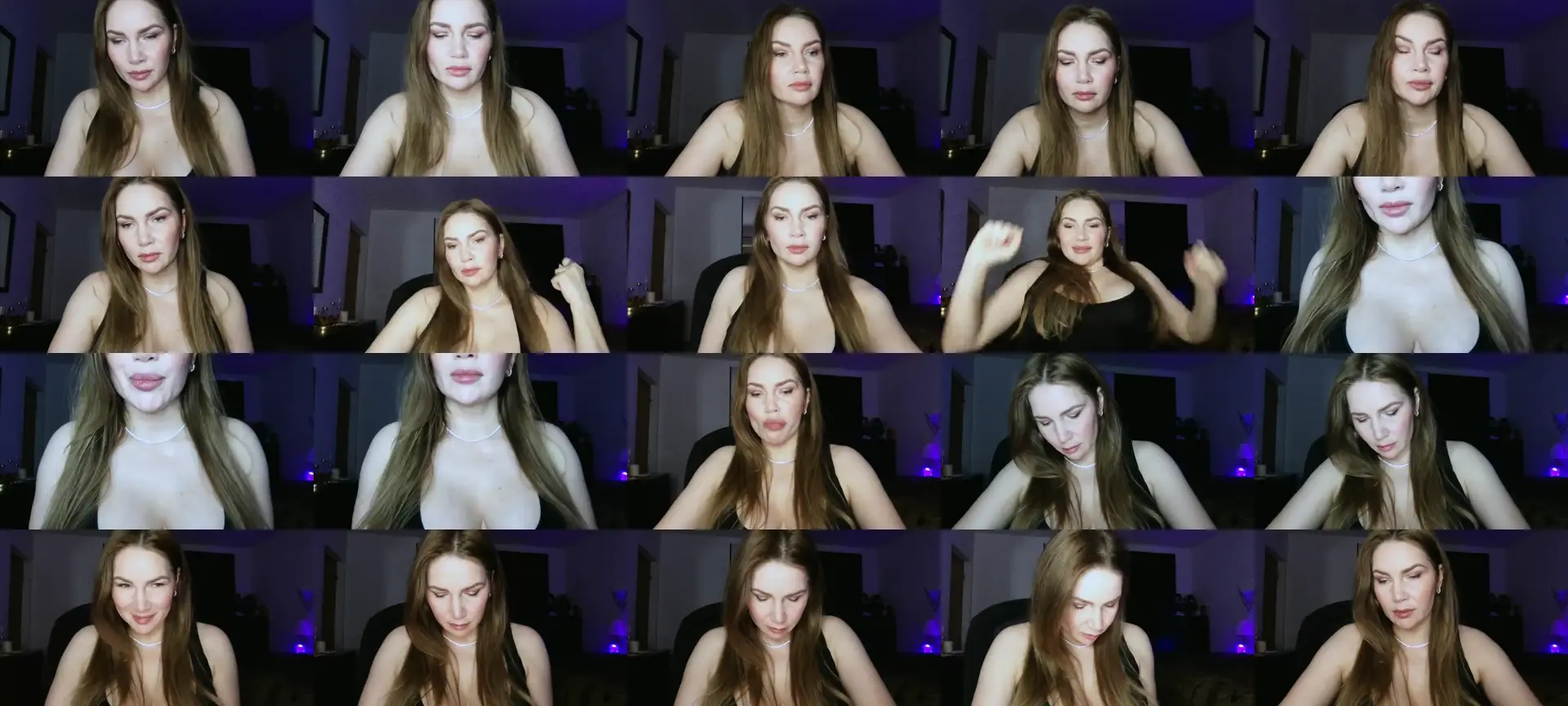 ArianaAri photo contact sheet