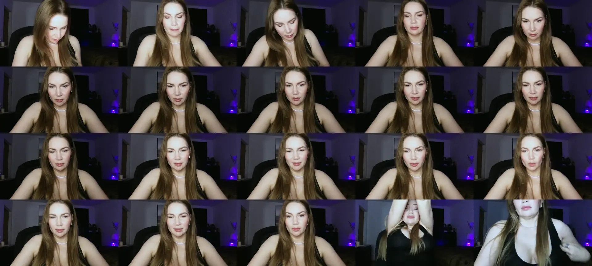 ArianaAri photo contact sheet