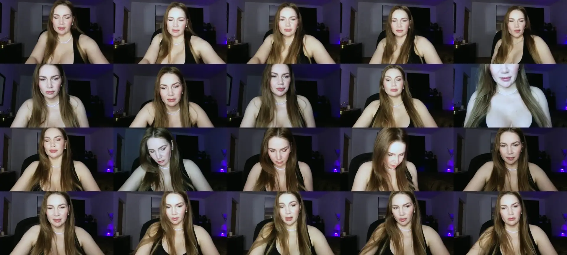 ArianaAri photo contact sheet