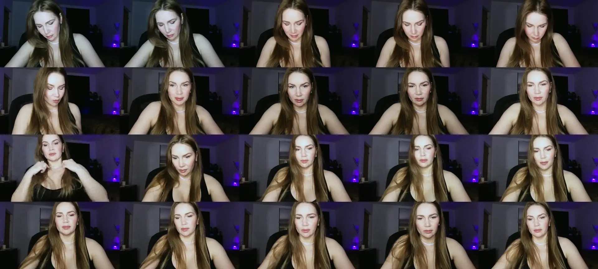 ArianaAri photo contact sheet