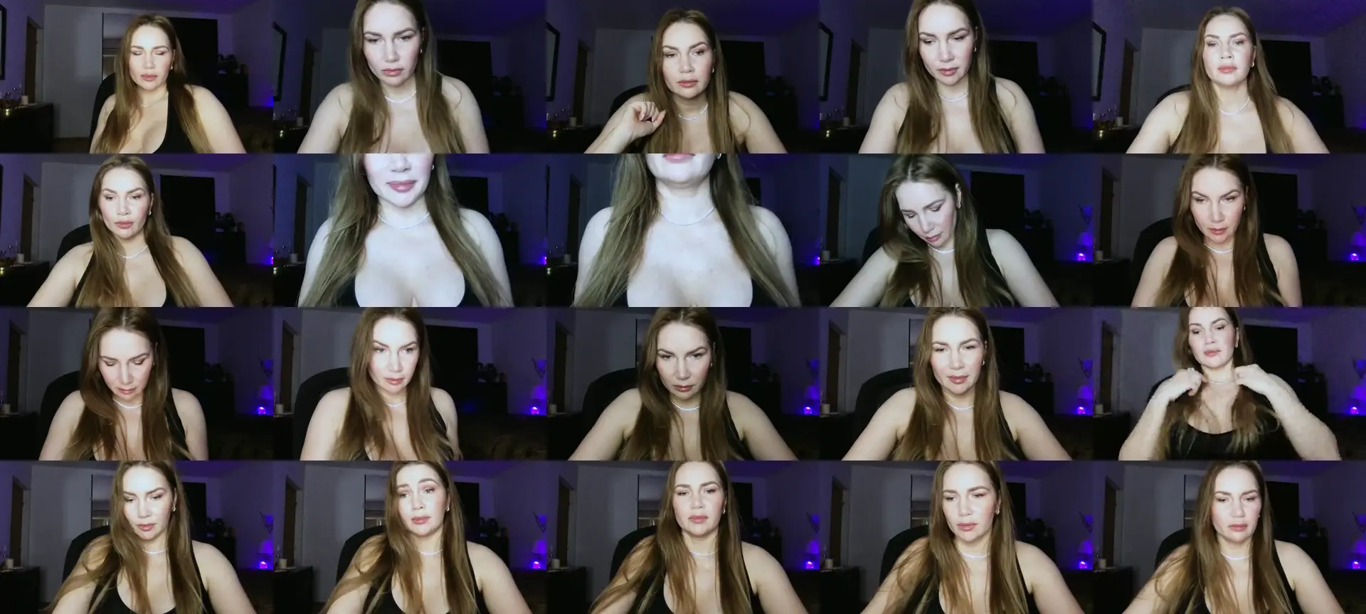 ArianaAri photo contact sheet