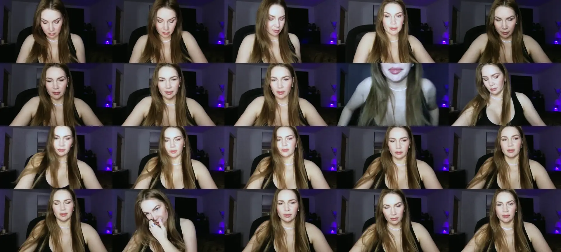 ArianaAri photo contact sheet