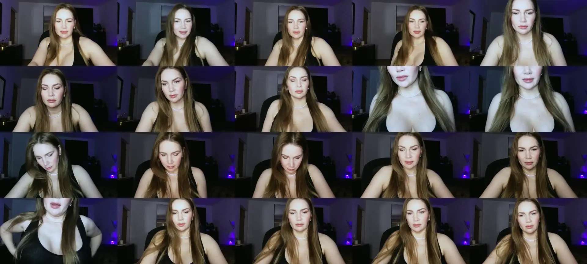 ArianaAri photo contact sheet