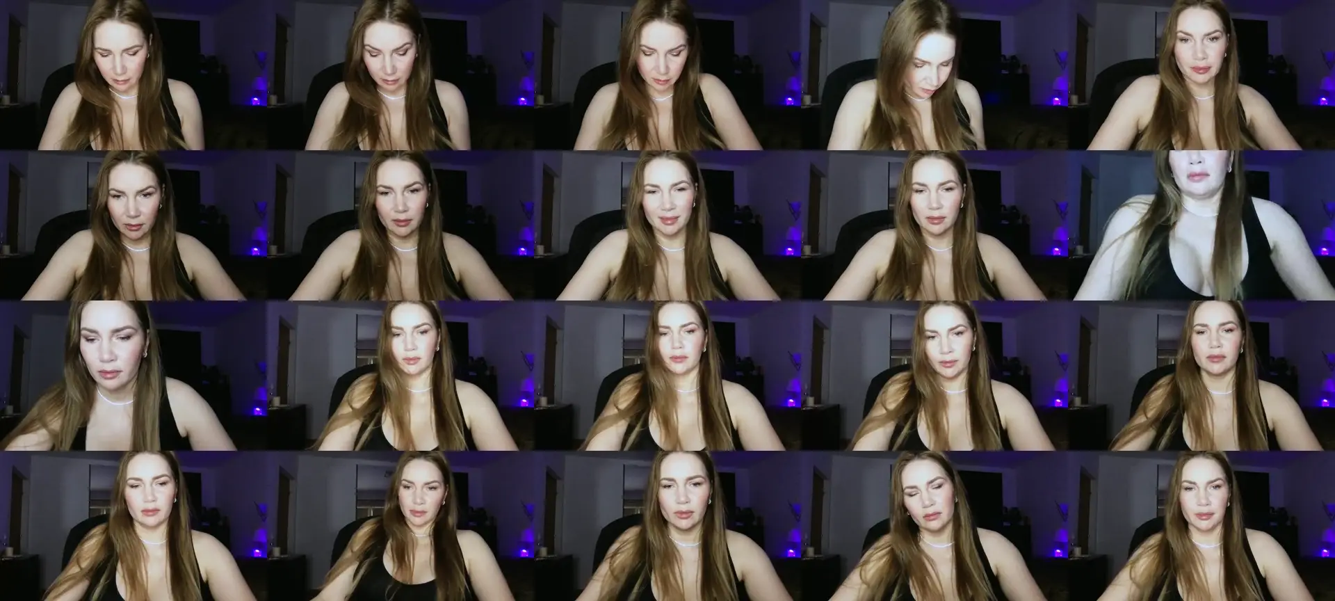 ArianaAri photo contact sheet