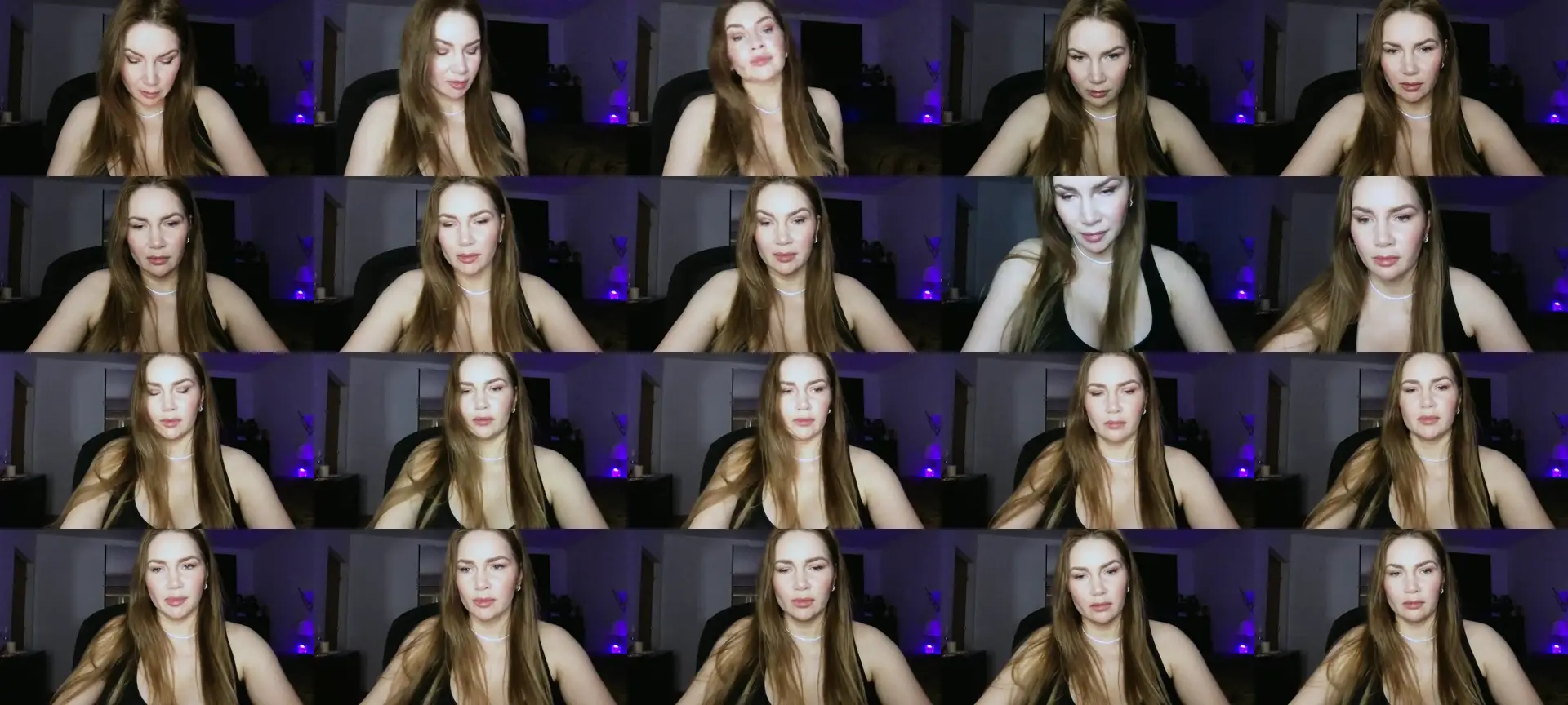 ArianaAri photo contact sheet
