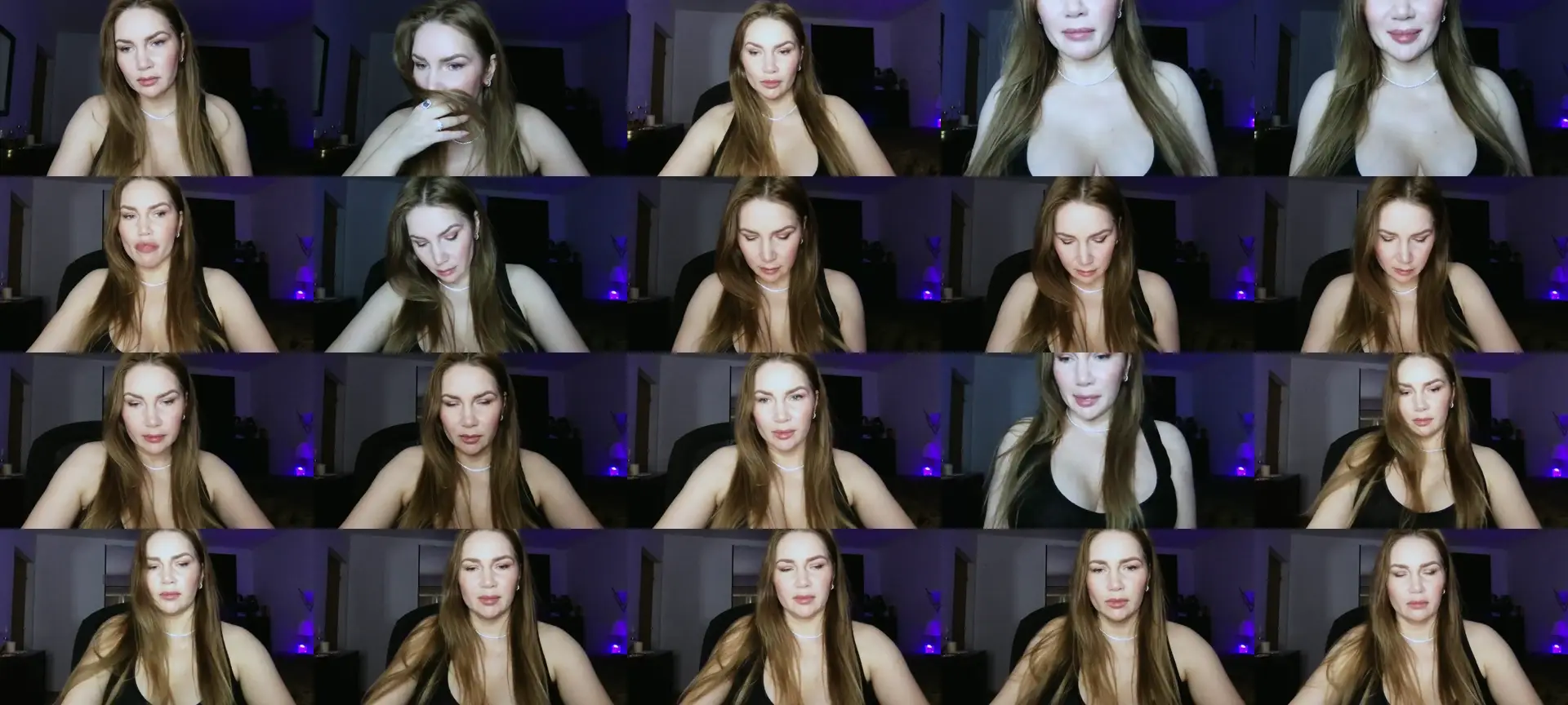 ArianaAri photo contact sheet