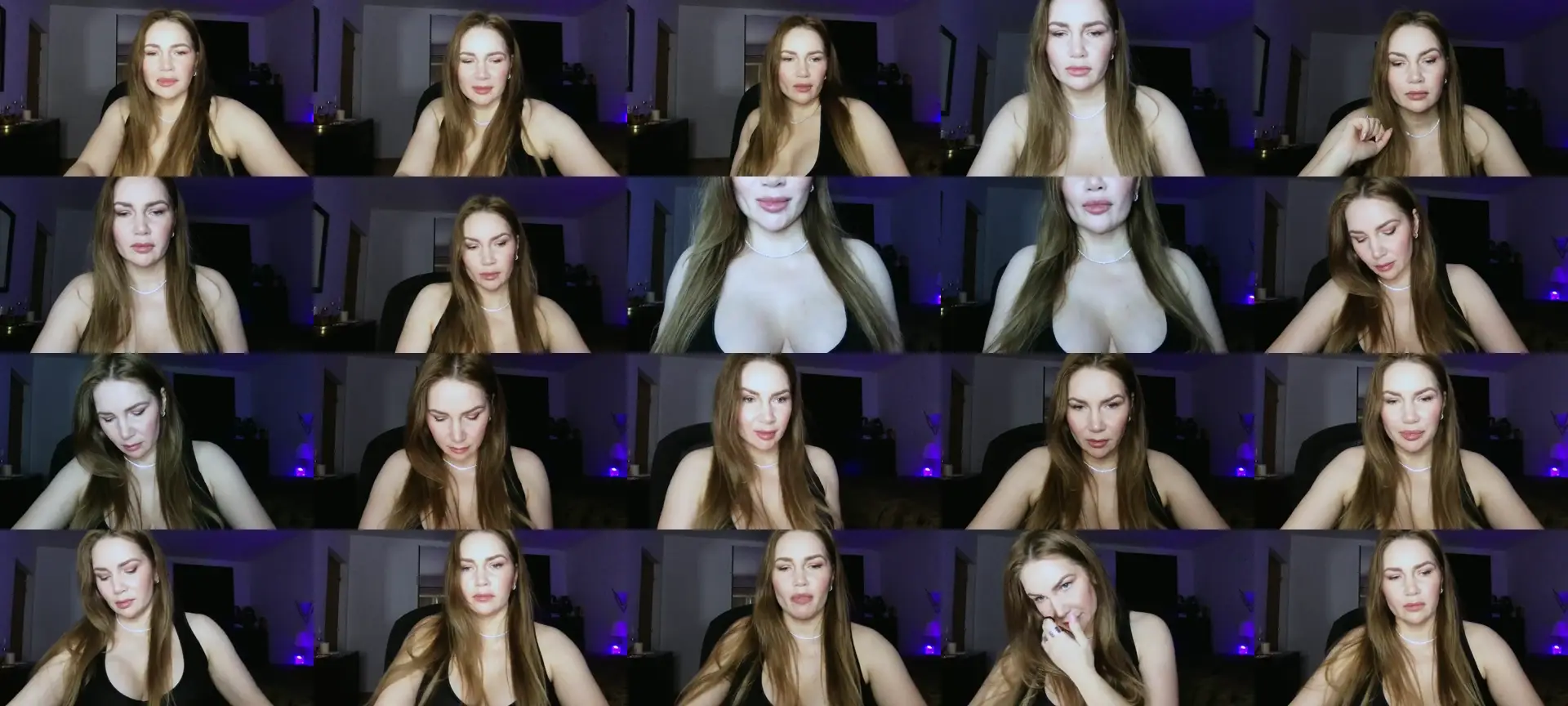 ArianaAri photo contact sheet