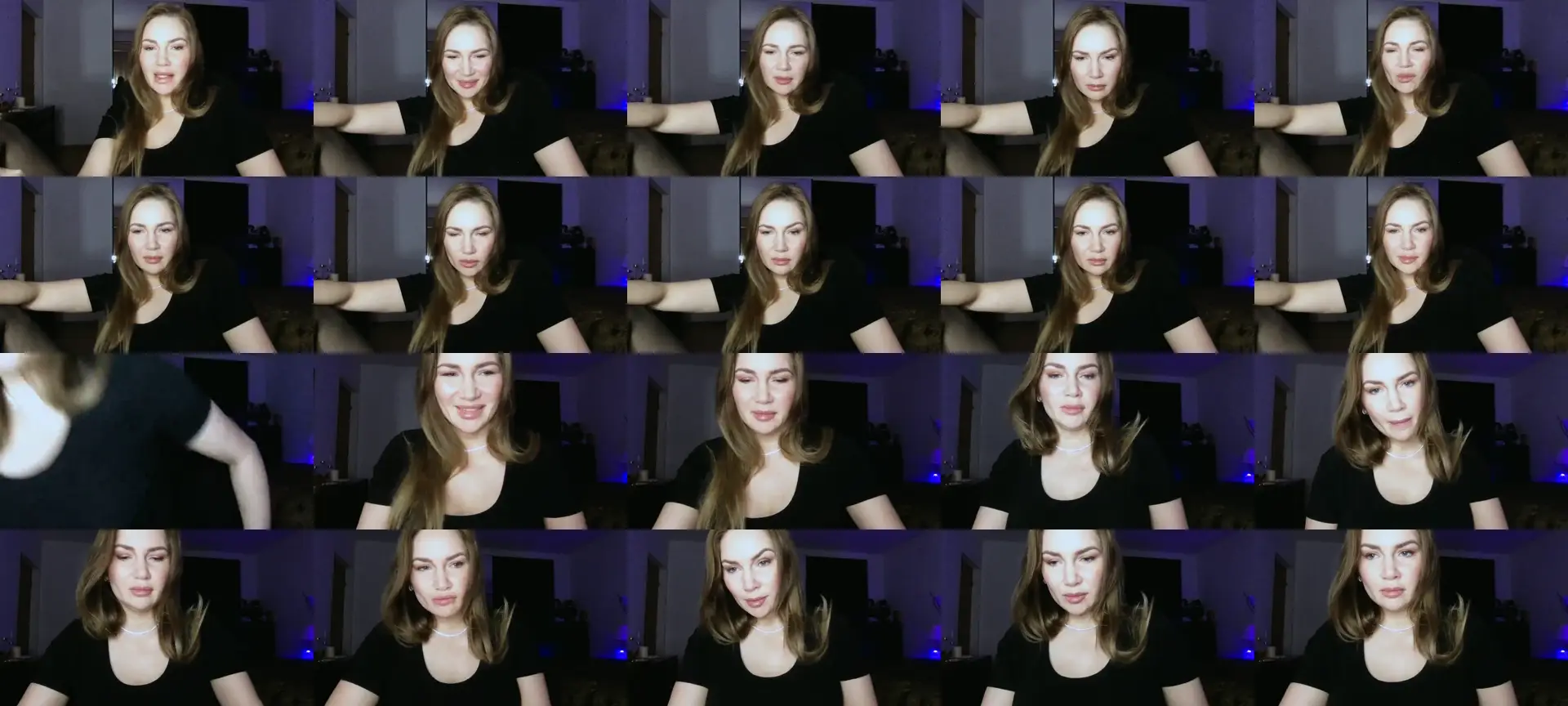 ArianaAri photo contact sheet