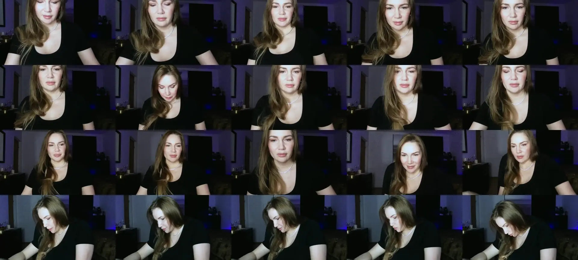 ArianaAri photo contact sheet