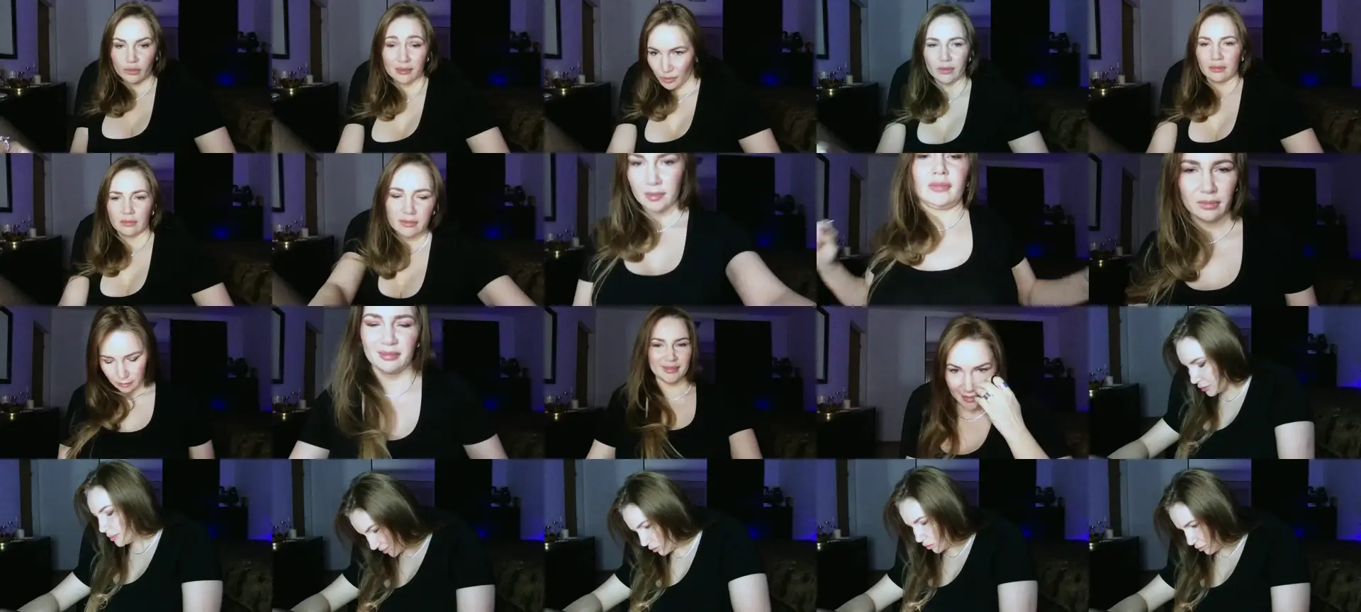 ArianaAri photo contact sheet