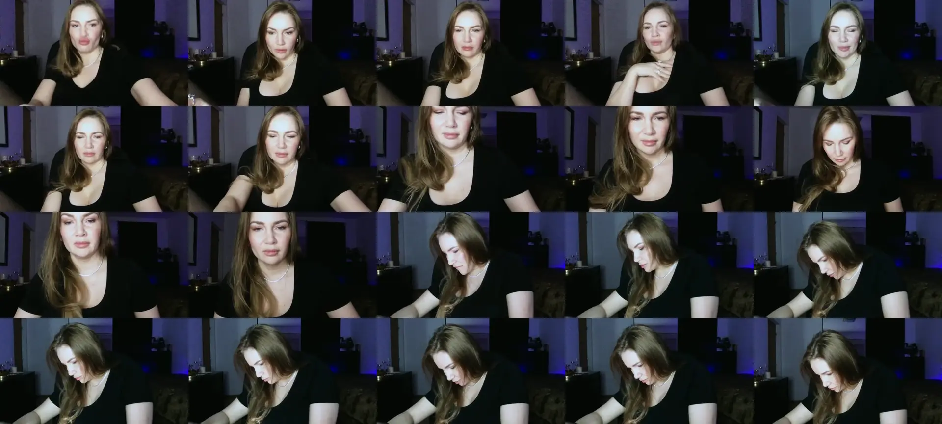 ArianaAri photo contact sheet