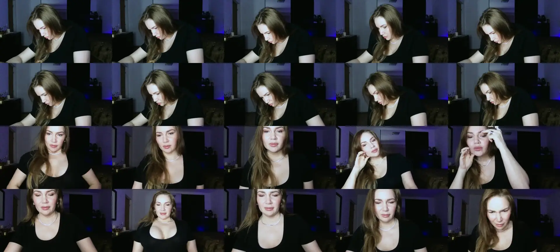 ArianaAri photo contact sheet