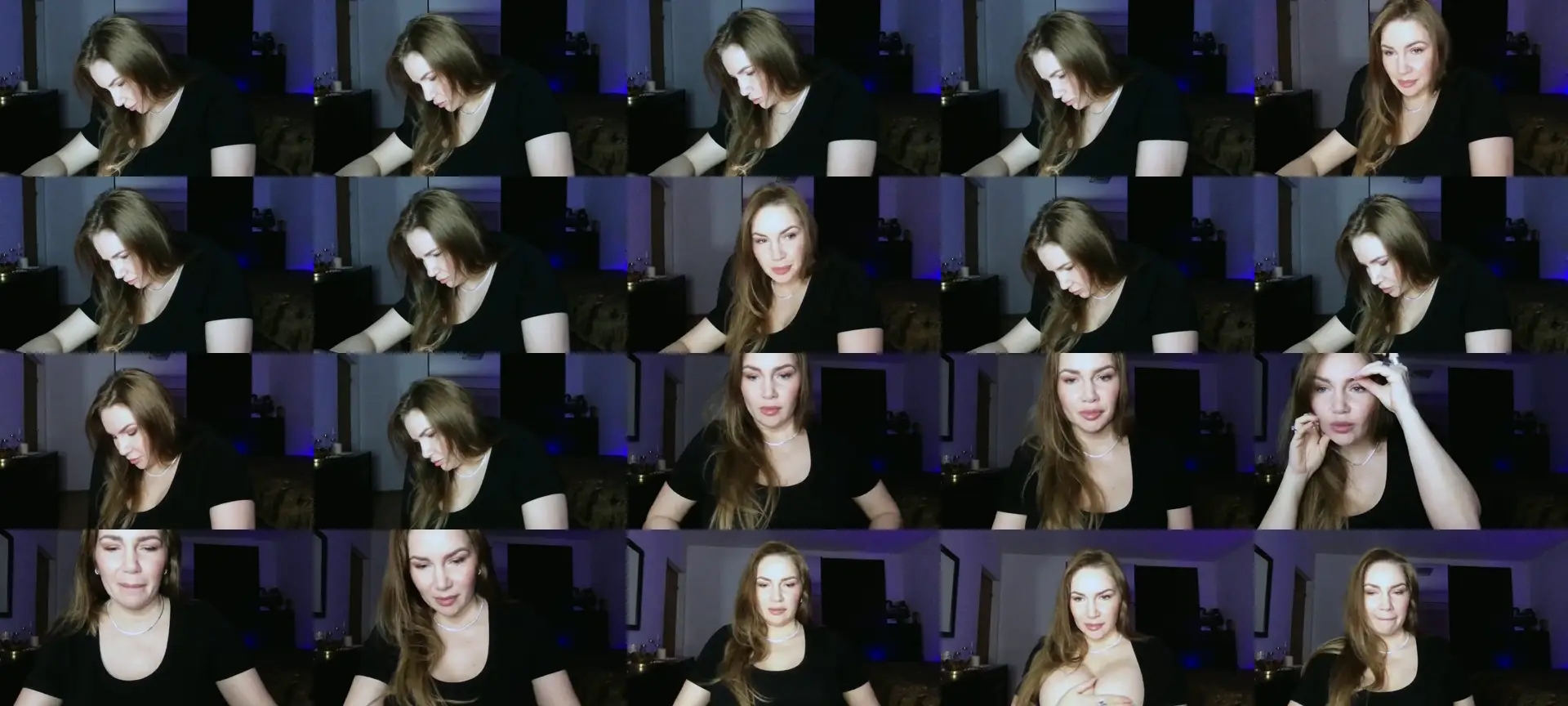 ArianaAri photo contact sheet