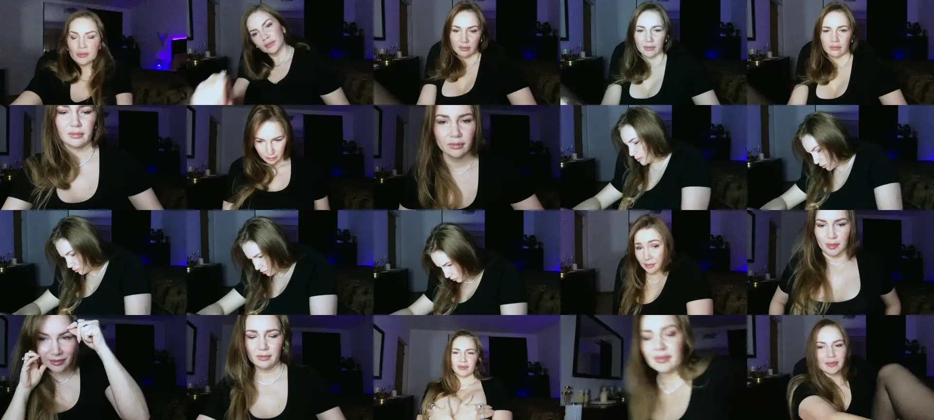 ArianaAri photo contact sheet