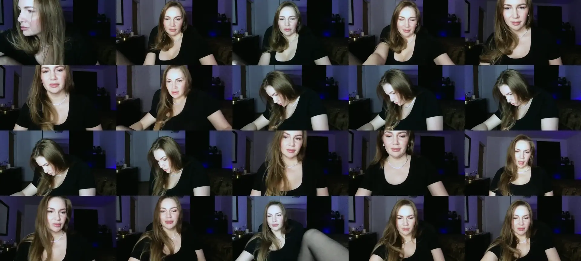 ArianaAri photo contact sheet