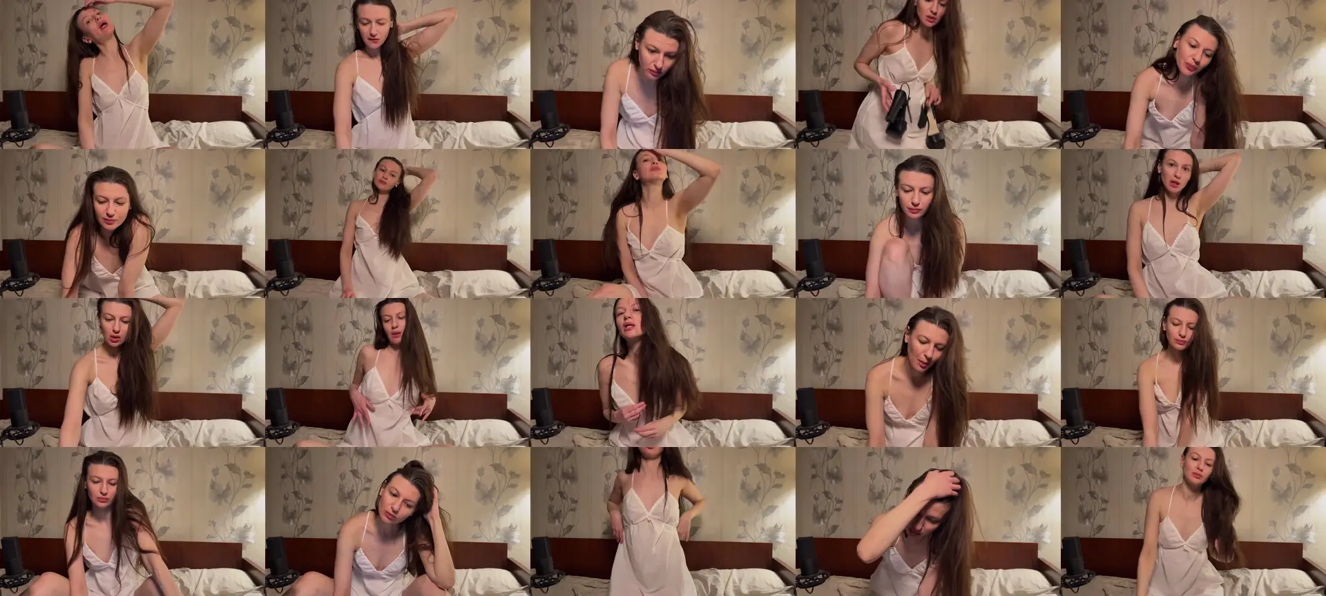 CherryLips photo contact sheet