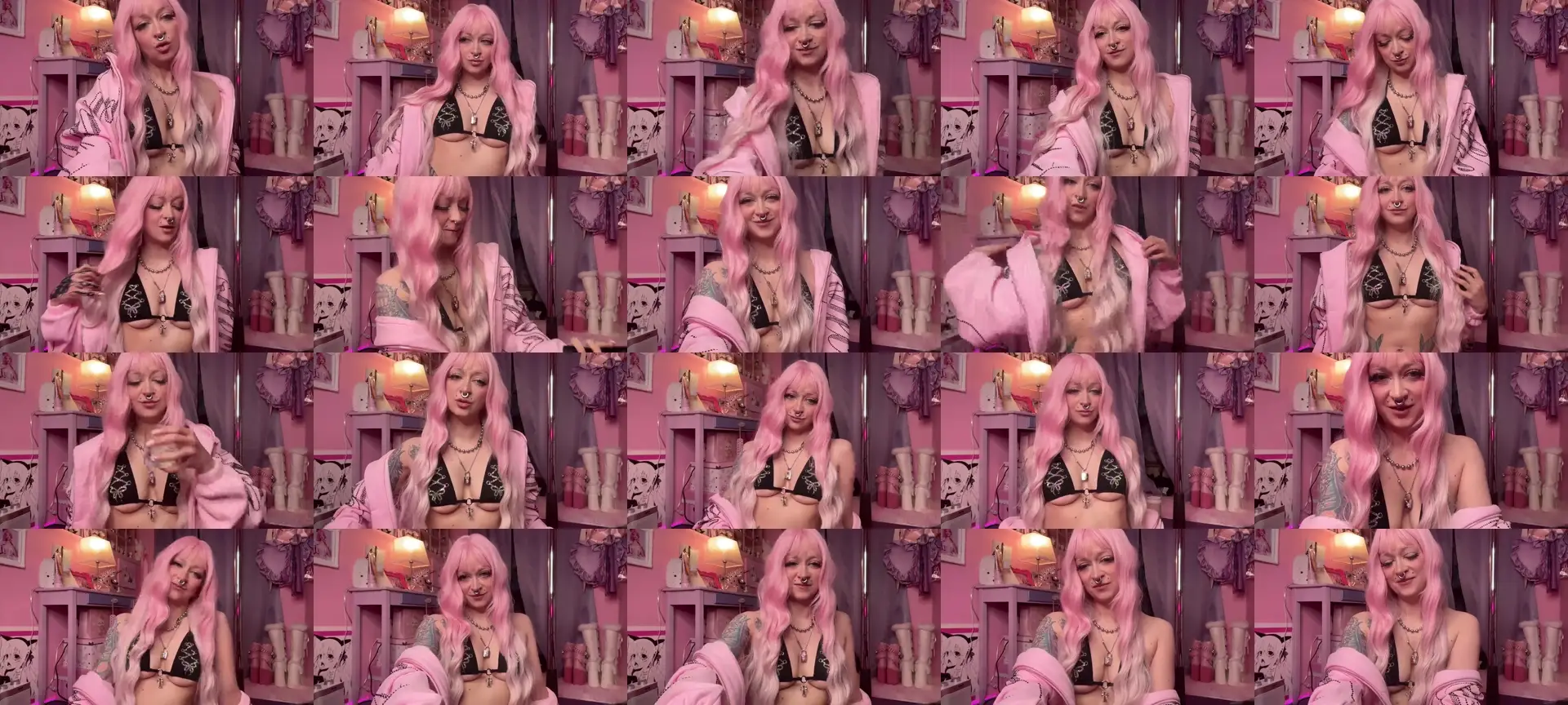 Cyan_eyed photo contact sheet