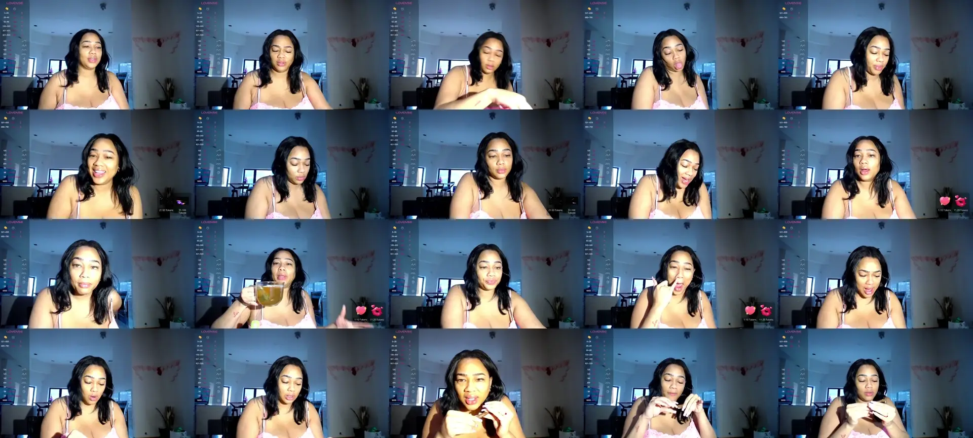 HoneyBusty69 photo contact sheet