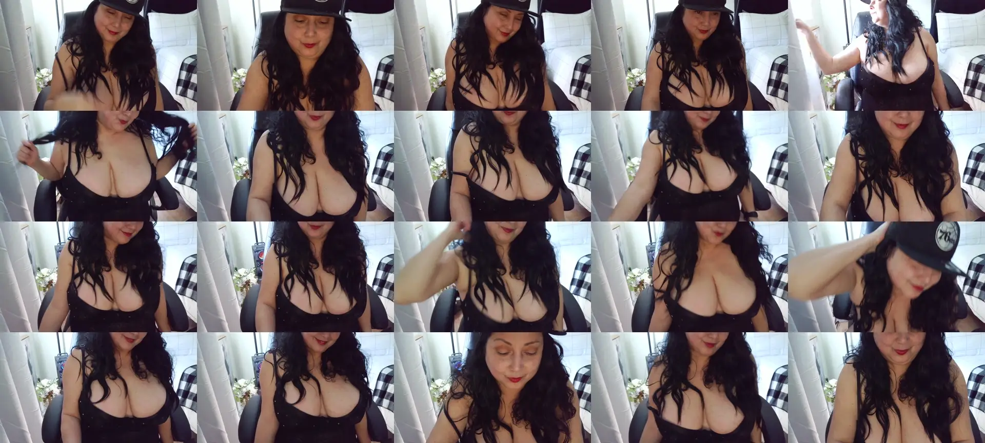 LucillaWhite photo contact sheet