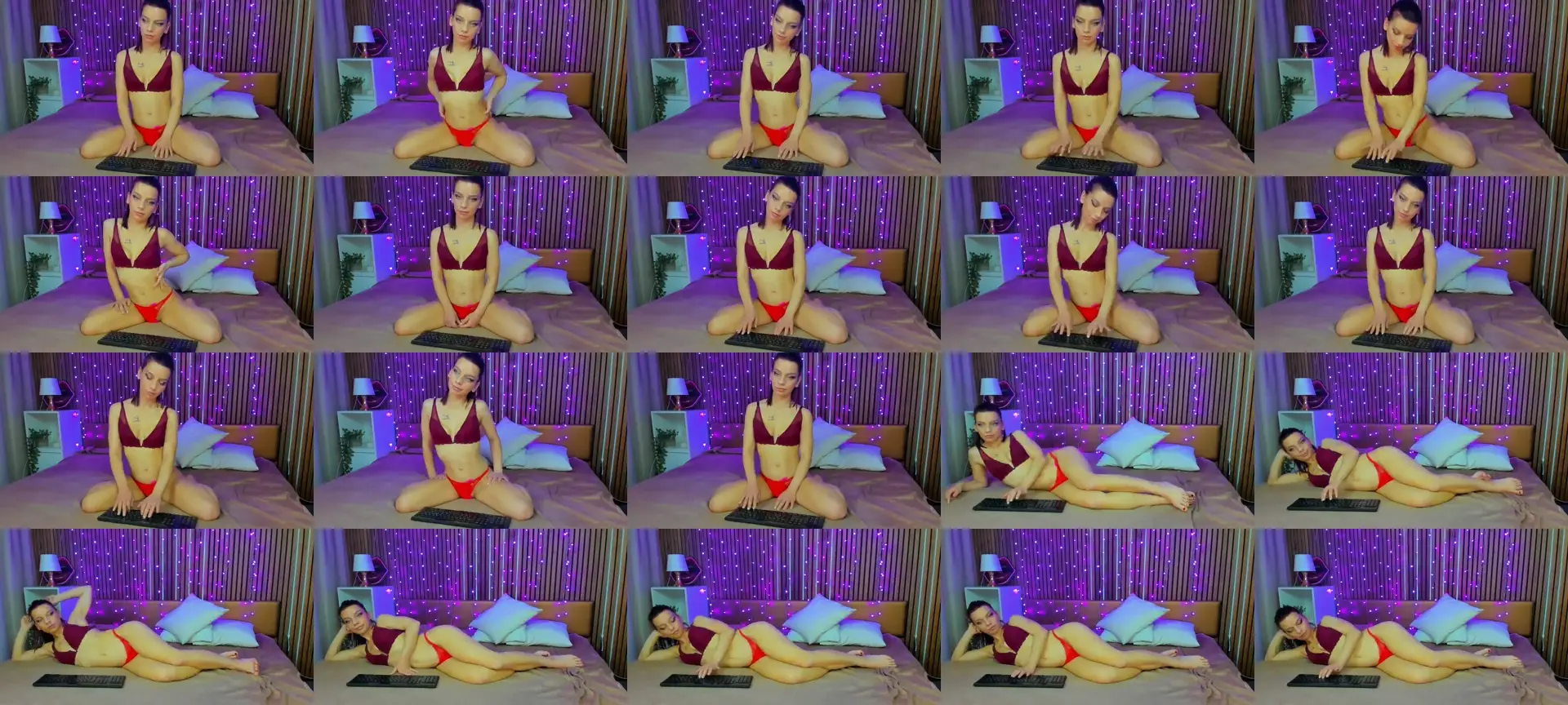 MaadamFanny photo contact sheet